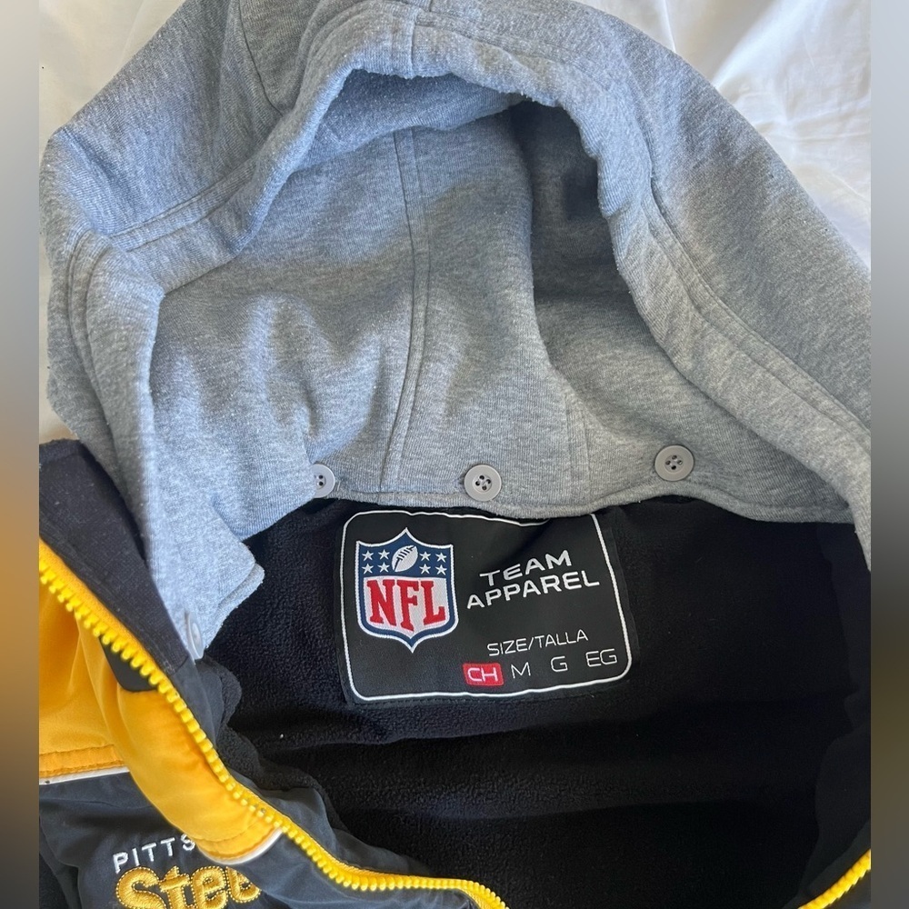 Pittsburgh Steelers NFL Team Apparel Football Vest - Picture 12 of 14